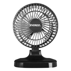 Everest EFN-503 7'' Masa Üstü Siyah Usb Fan Vantilatör