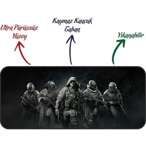 Concord MP-701 Oyuncu Mouse Pad Kaymaz Taban 30*70cm 0.3mm