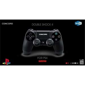 CONCORD C-859 DOUBLE SHOCK 4 WİRELESS KABLOSUZ PS4 OYUN KOLU