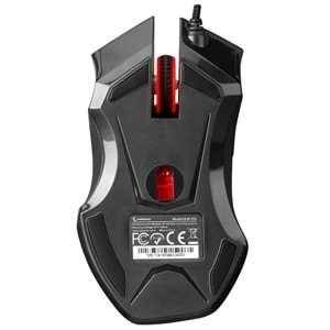 Rampage DLM-355 Işıklı RGB Usb Siyah Makrolu Oyuncu Mouse