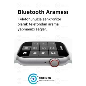 Watch 7 Akıllı Saat İphone Ve Android Uyumlu Son Nesil Siyah Yan Düğme Aktif