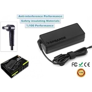 SPRANGE SR-L10 19V 4.74A 90W ASUS TOSHİBA CASPER STANDART 5.5x2.5 Notebook Adaptör