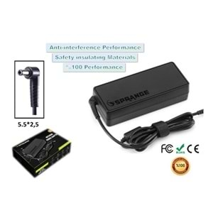 SPRANGE SR-L11 20V 4.50A 90W ASUS TOSHİBA 5.5x2.5 Notebook Adaptör