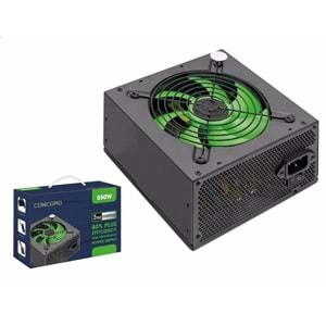 CONCORD C-881 POWER SUPPLY 80 PLUS 550W 12CM FANLI KUTULU