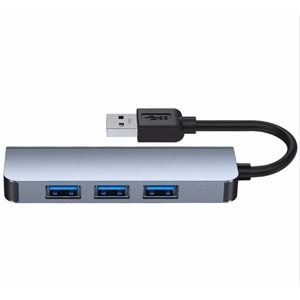 CONCORD BYL-2013U ALÜMİNYUM GÖVDE 4 PORTLU USB 3.0 HUB USB ÇOKLAYICI