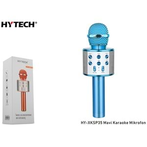 HYTECH HY-XKSP35 BT/TF/USB AUX KARAOKE MİKROFON