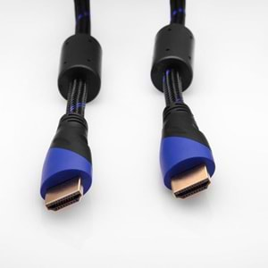 S-link SLX-250 1.5M HDMI TO HDMİ KABLO Altın Uçlu 24K + Kor.Kılıf 1.4 Ver. 3D Kablo