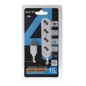 PLATOON PL-5704 USB 2.0 4 PORT USB ÇOKLAYICI 15CM