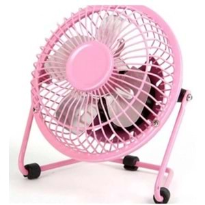 PLATOON PL-9928 18cm MASAÜSTÜ FAN BÜYÜK BOY METAL SESSİZ USB VANTİLATÖR USB FAN