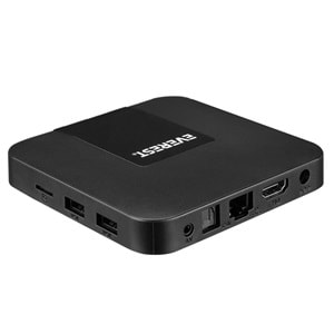 Everest EV-TB30 Amlogic 905W Işlemci 2G RAM+16GB Dahili Hafizasi Wifi+ Quad core ARM Cortex-A53 Kumandalı Android TV Box