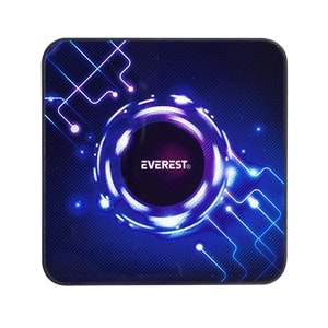 Everest EV-TB31 Amlogic 905X3 Işlemci 4G RAM+32G Dahılı Hafızası Wifi+Bluetooth+A55 CPU 64-bit quad +Kumandalı TV Box