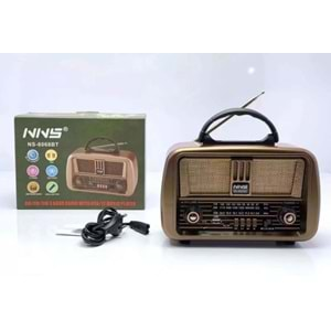 TELSAN NS-8068BT USB/SD/FM/BLUETOOTH NOSTALJİ GÜÇLÜ SİNYAL MÜZİK KUTUSU