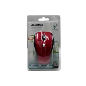 VERSATİLE VR-WM663 USB KABLOSUZ MOUSE 1600DPİ 10M MOUSE