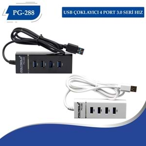 POLYGOLD PG-288 4 PORTLU USB 3.0 HUB USB ÇOKLAYICI 1.2 METRE