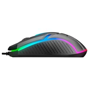 Everest SM-G52 Usb Siyah Aydınlatmalı Gaming Oyuncu Mouse