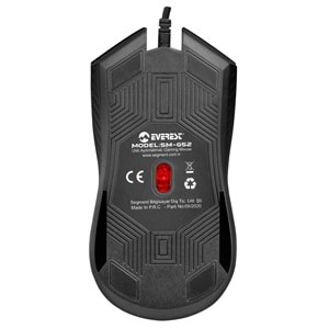 Everest SM-G52 Usb Siyah Aydınlatmalı Gaming Oyuncu Mouse