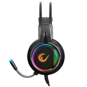 Rampage RM-K25 LUNATIC PRO Siyah/kırmızı USB 7.1 Surround RGB Işık Efektli Gaming Oyuncu Mikrofonlu Kulaklık