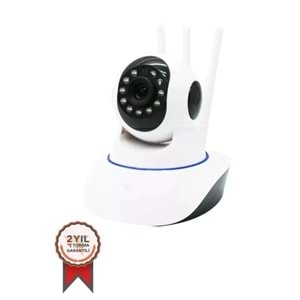 Torima CMR-5 360° Full Hd 1080p Ethernet Girişli 3 Antenli Smart İp Kamera