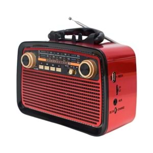 TELSAN KTF-1467 Bluetoothlu Radyolu Müzik Kutusu Usb/Sd/Aux/Mp3 Player/El Fenerli-Nostalji Radyo