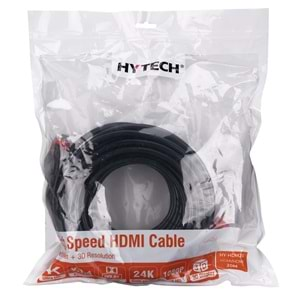 Hytech HY-HDM20 HDMI TO HDMI 20m Altın Uçlu 24K 1.4 Ver. 3D Kablosu