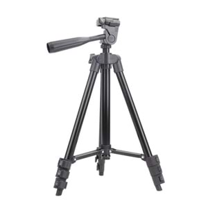 Telsan 3120 Su Terazili 75CM Tripod Profesyonel Fotoğraf Kamera Tripot Telefon Tutucu