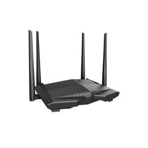 Everest SG-V1200 AC1200 2.4GHZ + 5GHZ Dualband Wi-Fi Gigabit VDSL2/ADSL2 4*5dbi Antenli Kablosuz Modem