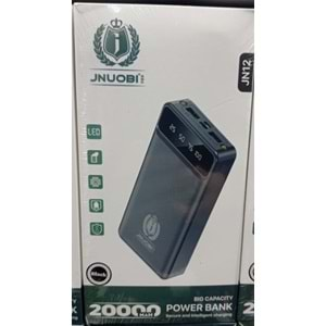 JNUOBİ JN12 20000MAH 2X USB TYPE-C GÖSTERGELİ POWERBANK