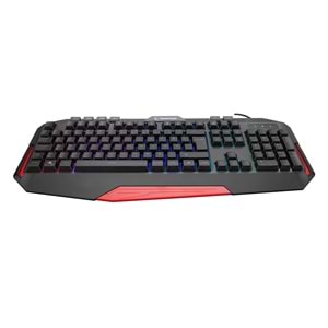Rampage KB-RX7 ALPOR PRO Siyah USB RGB Aydınlatmalı Q Gaming Oyuncu Klavyesi