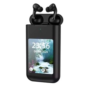 Telsan AY-28 ANC/ENC 2.8inç Amoled Dokunmatik Ekran 5000Mah Powerbank Fener Fonksiyonlu Bluetooth Kulaklıklar