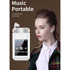Telsan AY-28 ANC/ENC 2.8inç Amoled Dokunmatik Ekran 5000Mah Powerbank Fener Fonksiyonlu Bluetooth Kulaklıklar