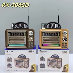 TELSAN RX-306SD USB/SD/AUX/FM BLUETOOTH GÜNEŞ ENERJİLİ MÜZİK KUTUSU