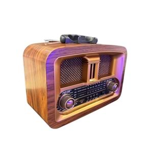 TELSAN NS-6650BT USB/SD/FM/BLUETOOTH NOSTALJİ GÜÇLÜ SİNYAL MÜZİK KUTUSU