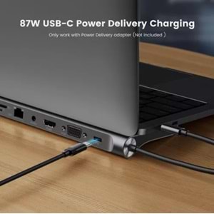 TELSAN TLS-37 TYPE-C TO HDTV HDMI 4K 30HZ + VGA + 2 TYPE-C + 4 USB + RJ45 LAN + AUDİO + SD + TF 12IN1