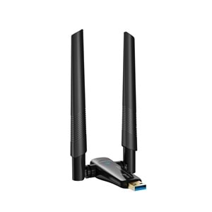 PİX-LİNK AX1800 UAX04 YENİ NESİL WİFİ6 2.4GHZ + 5GHZ DUAL BAND 1800MBPS ÇİFT ANTENLİ WİFİ WİRELESS ADAPTÖR KABLOSUZ ALICI