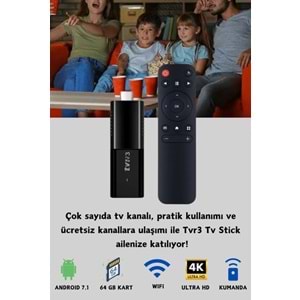 TELSAN TV322A Ultra Hd Android Tv Box TVR3 TV Stick 1080P 4K Android 12 Wifi Akıllı Medya Oynatıcı TV Stick