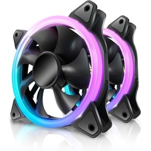 GABBLE GAB-RGKF120 PERFORMANS KASA FANI RGB 12CM 6PIN G-120
