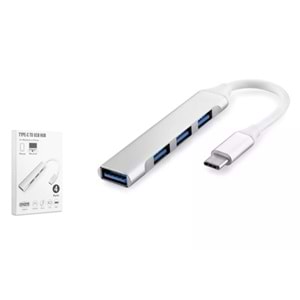 GABBLE GAB-TCUM30 TYPE-C HUB 4 PORT USB 3.0 4IN1 TYPE-C ÇOKLAYICI