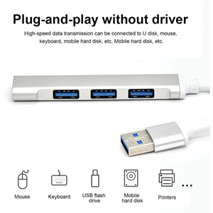 GABBLE GAB-TCUM30 TYPE-C HUB 4 PORT USB 3.0 4IN1 TYPE-C ÇOKLAYICI
