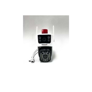 Apronx APX-WPB246 4MP 3.6mm+3.6mm WİFİ Çift Kamera Wifi PTZ İp Kamera