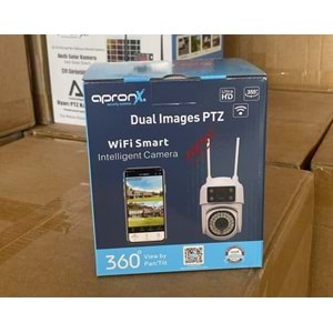 APRONX APX-WP244 4MP 3.6+3.6MM LENS WIFI ÇİFT İP KAMERA