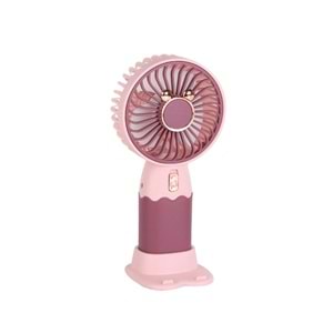 CONCORD MS-51 TAŞINABİLİR ŞARJLI 3-5W 250MAH MASAÜSTÜ FAN USB VANTİLATÖR