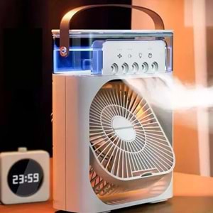 Telsan TLS-41 Fan 3ü1 Arada Klima H2o Humidifier Ortam Oda Nemlendirici Vantilatör Hava Soğutucu Fan