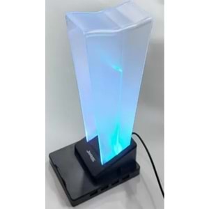 JEDEL GM02 USB HUB ÇOKLAYICI + RGB KULAKLIK STANDI GM-02