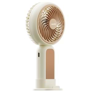 Asonic AFN21 Krem 250mAh Elde Taşınabilir Masaüstü Usb Fan