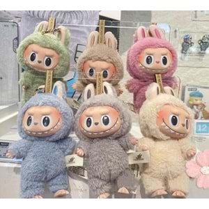 Telsan Labubu Peluş Bebek Peluş Oyuncak Labubu Anahtarlık Model