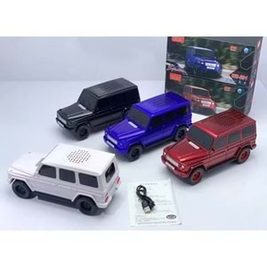 TELSAN WS-591 SD USB FM BLUETOOTH JEEP G63 ARABA LEDLİ SPEAKER