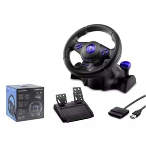 Hadron VW9803 Oyuncu Direksiyon Seti 180° 3In1 Ps3/Ps2/Pc