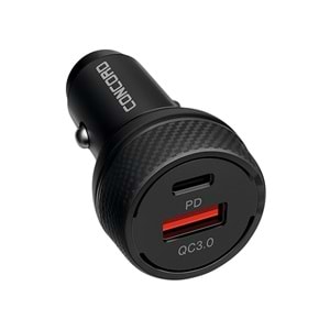CONCORD C-777 PD 55W USB-C & USB A Araç Şarjı
