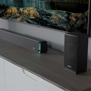 Mikado MD-SBT35 SonicBar Siyah 160W RMS BT+AUX+USB+HDMI/OPTICAL Ev Sinema Soundbar Speaker