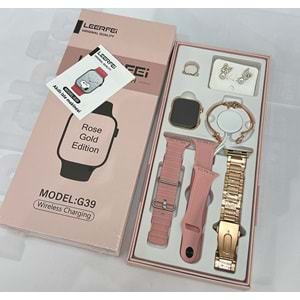 TELSAN G39 BAYAN KÜPE YÜZÜK BİLEKLİK HEDİYELİ 3 KORDON